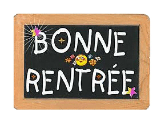 C'est la rentrée des classes !