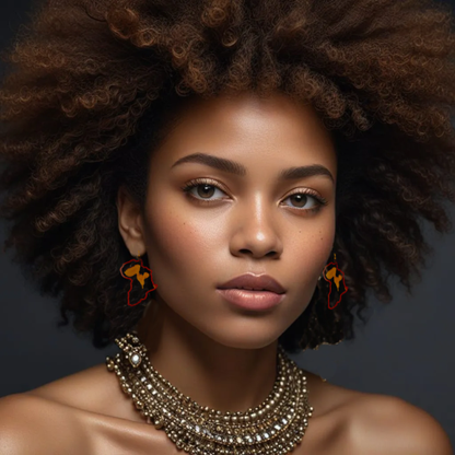 Boucles d'oreilles_Africo-Guadeloupe