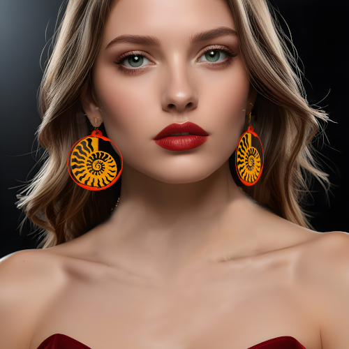 Boucles d'oreilles_Coquillage