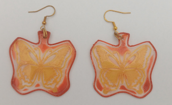 Boucles d'oreilles_Papillon
