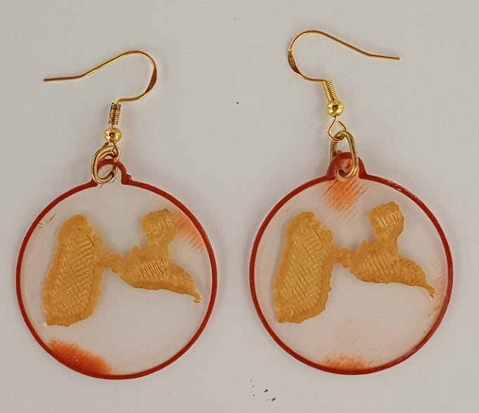 Boucles d'oreilles Petite Guadeloupe