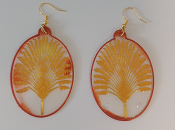 Boucles d'oreilles_Arbre du voyageur