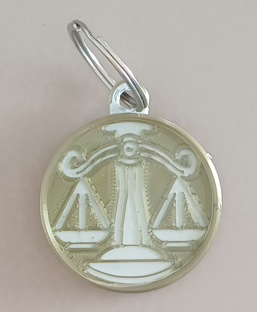 Porte-clefs du Zodiaque _ La Balance
