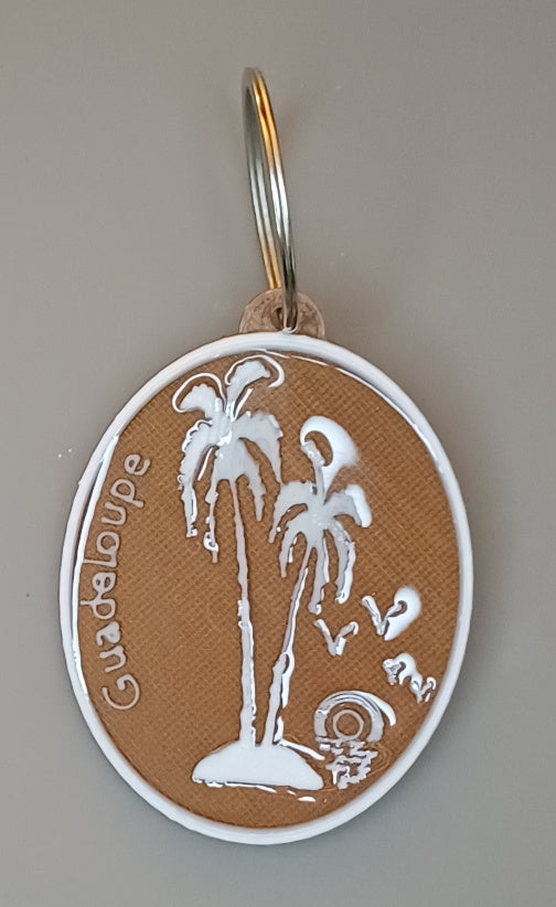 Porte-clé "Les Cocotiers"