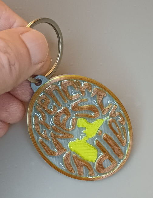 Porte-clé "French West Indies"