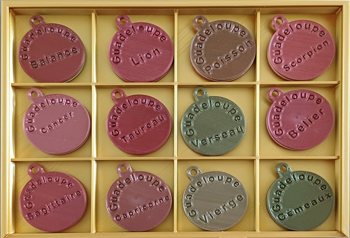 Porte-clefs du Zodiaque _ Le Verseau