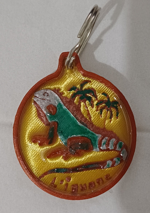 Porte-clés "Iguane"